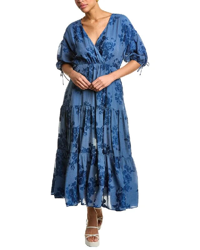 Price Rollback Ted Baker Tiered Midi Dress