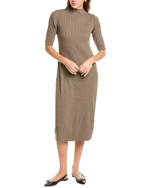 Final Sale Vince Rib Midi Dress