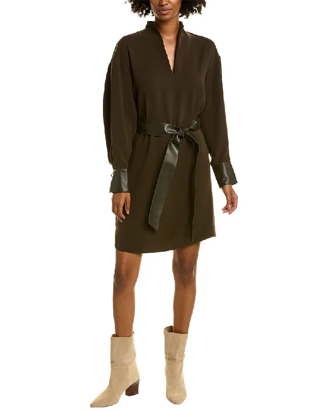 Special Buy Vince Draped Front Midi Dress