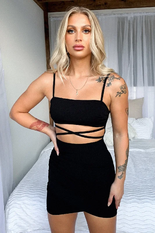 Price Buster Roselle Dress - Black