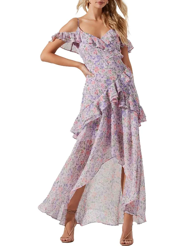 Deal Alert Pemberley Womens Floral Long Maxi Dress