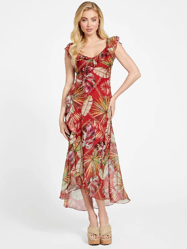Price Slash Eco Xena Printed Maxi Dress