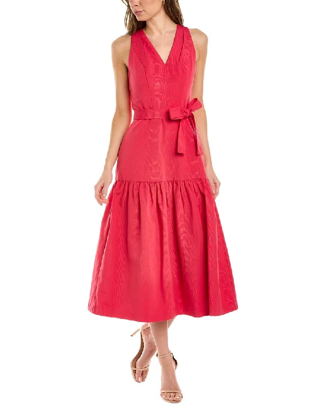 Price Break Kay Unger Paige Midi Dress