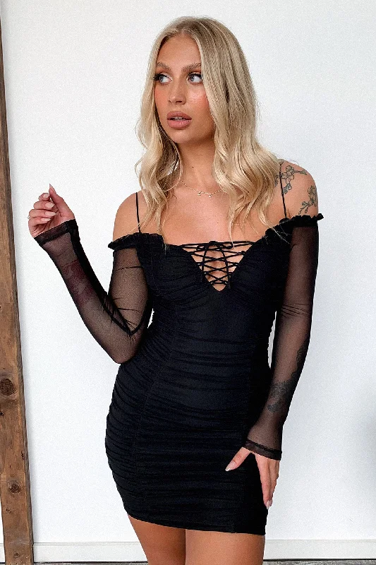 Super Savings Malone Dress - Black