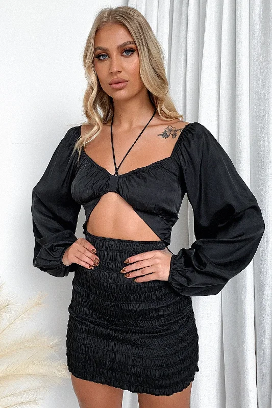 Take Advantage Raina Dress - Black