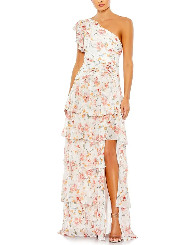 New Deals Mac Duggal One-Shoulder A-Line
