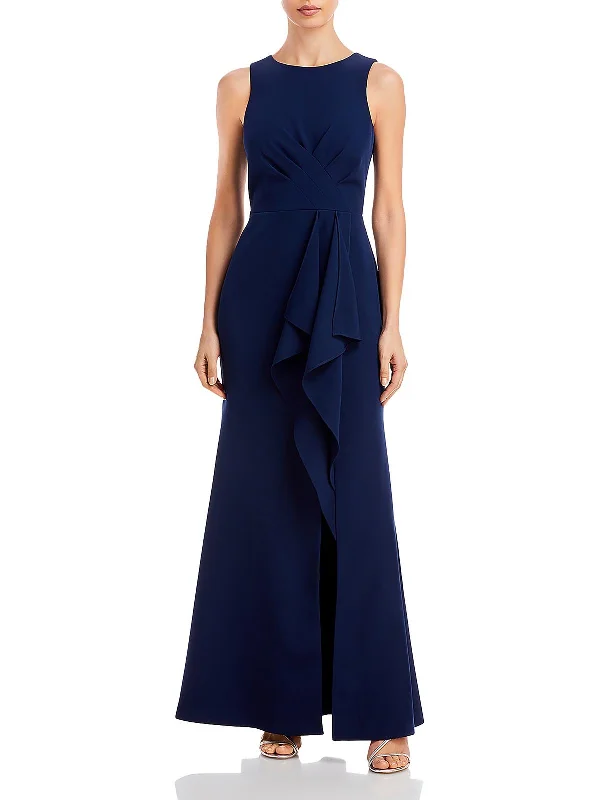 Savings Alert Womens Sleeveless Maxi Evening Dress