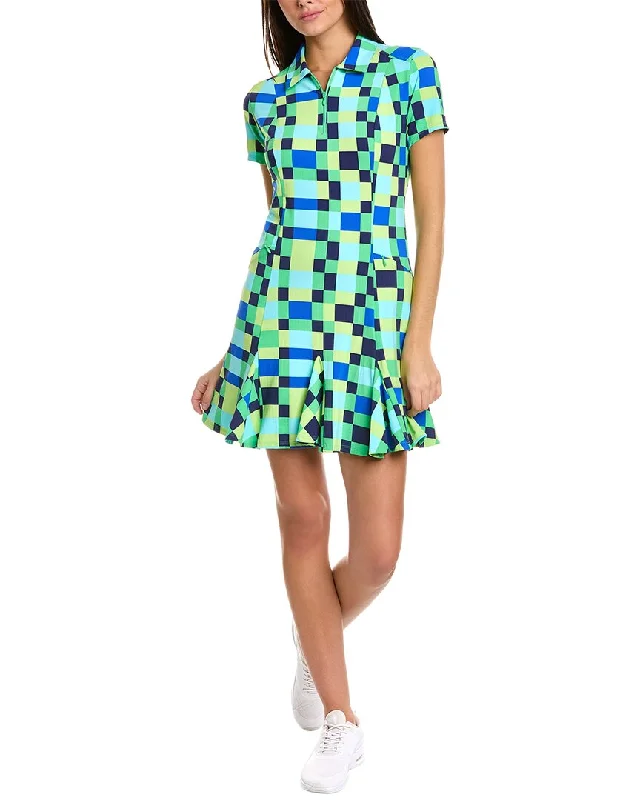Deep Discounts IBKUL Godet Dress