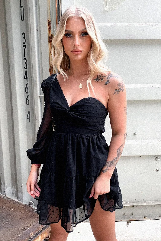 Flash Sale Georgia Dress - Black
