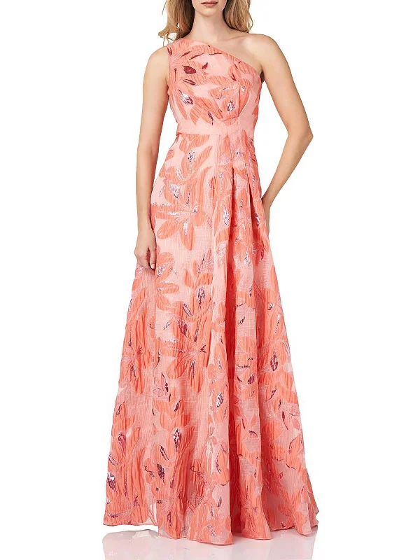 Last Chance Womens Floral Maxi Evening Dress