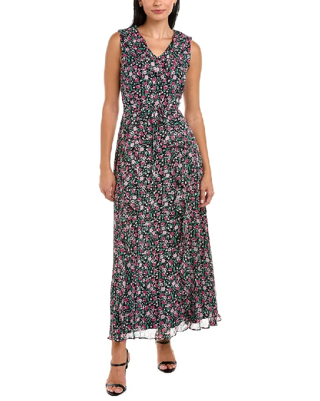 Deal Zone KARL LAGERFELD Ruffle Maxi Dress
