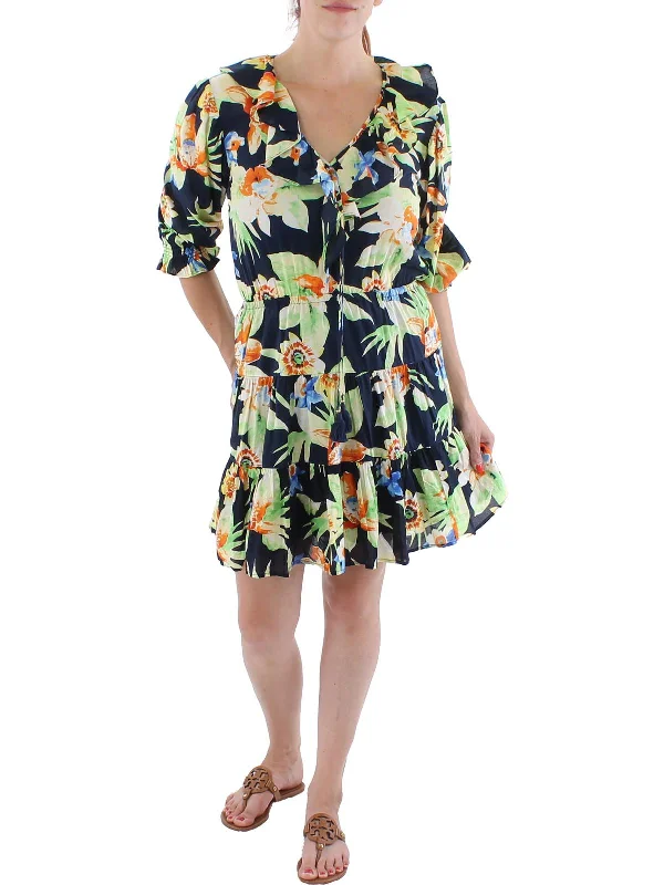 Weekend Special Womens Floral Knee Midi Dress