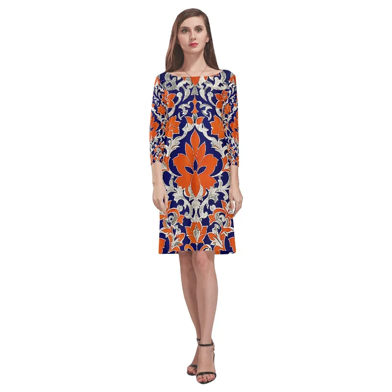 Epic Deals Women's Loose Round Neck Dress (Model D22)