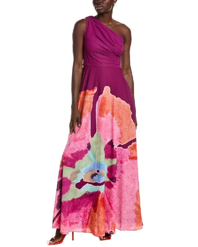 Exclusive Savings AMUR Atlas One-Shoulder Gown