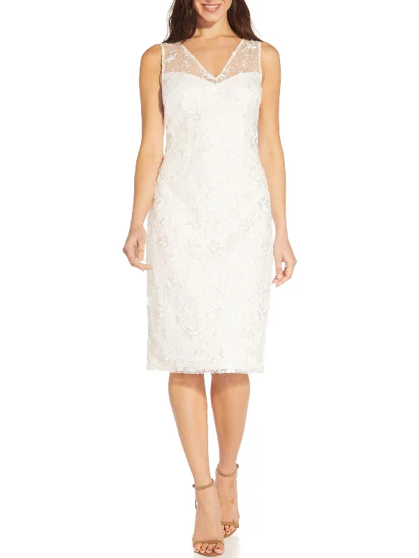 While Supplies Last Womens Formal Knee Sheath Dress