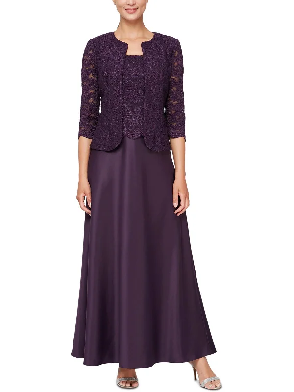Closeout Womens 2 PC Full Length Evening Dress