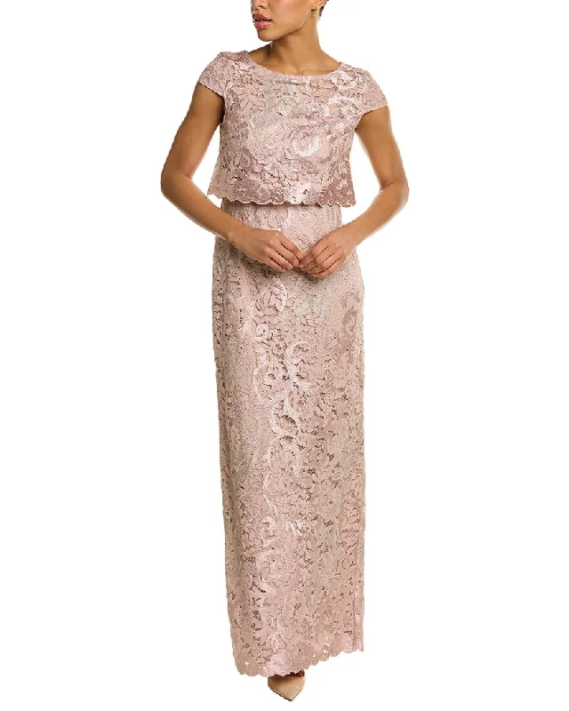 Limited Time Adrianna Papell Slim Column Maxi Dress