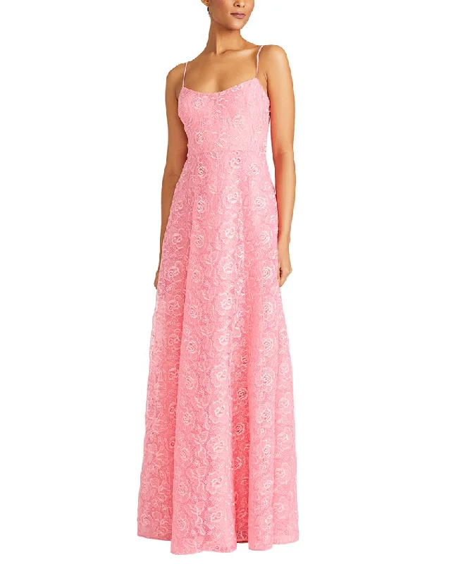 Huge Discounts ML Monique Lhuillier Linda Lace Maxi Dress