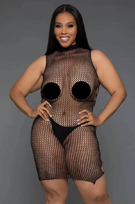 Members Only Queen Come Over Here Mini Dress