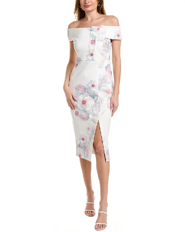 Closeout Sale Ted Baker Bardot Midi Dress