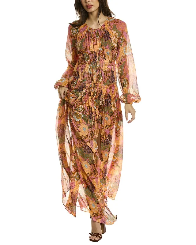 Loyalty Reward A.L.C. Valentina Silk Maxi Dress