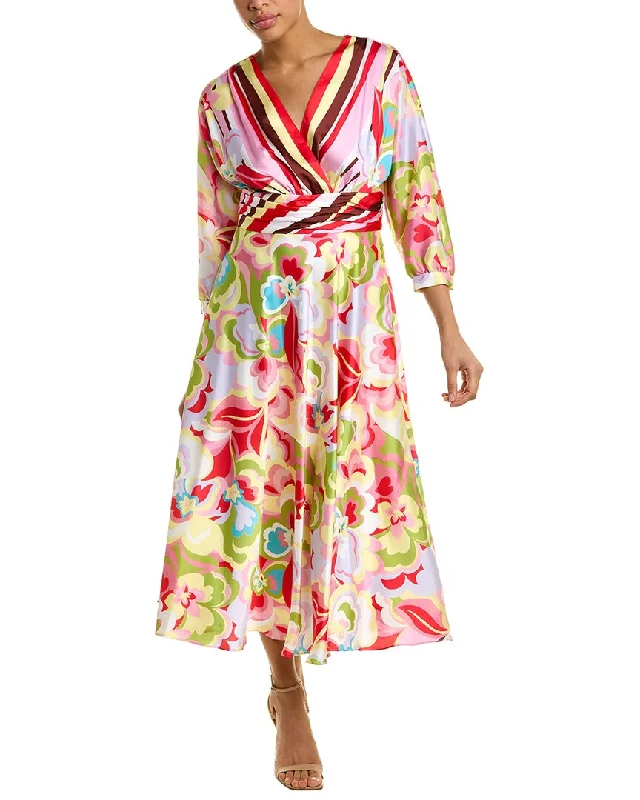 Price Cut Teri Jon by Rickie Freeman Gathered Waist A-Line Dress