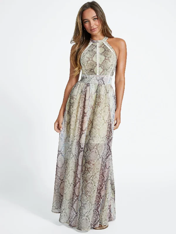 Inventory Reduction Vira Printed Maxi Dress