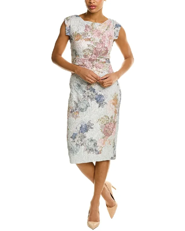 Best Bargains Adrianna Papell Matelassé Sheath Dress