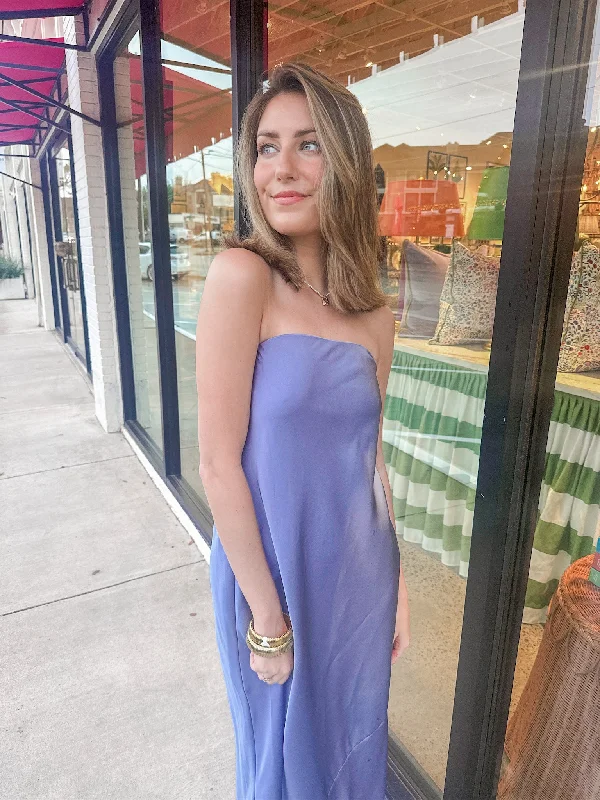 Can't Be Beat Nora Dress- Azure