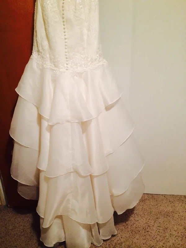 Online Specials Melissa Sweet Strapless organza tiered