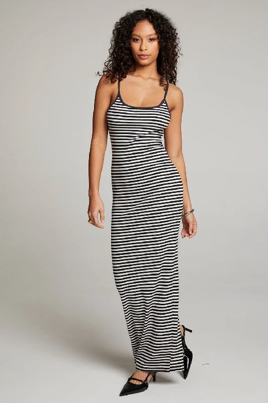 Special Buy Emma Punk Stripe Maxi Dress