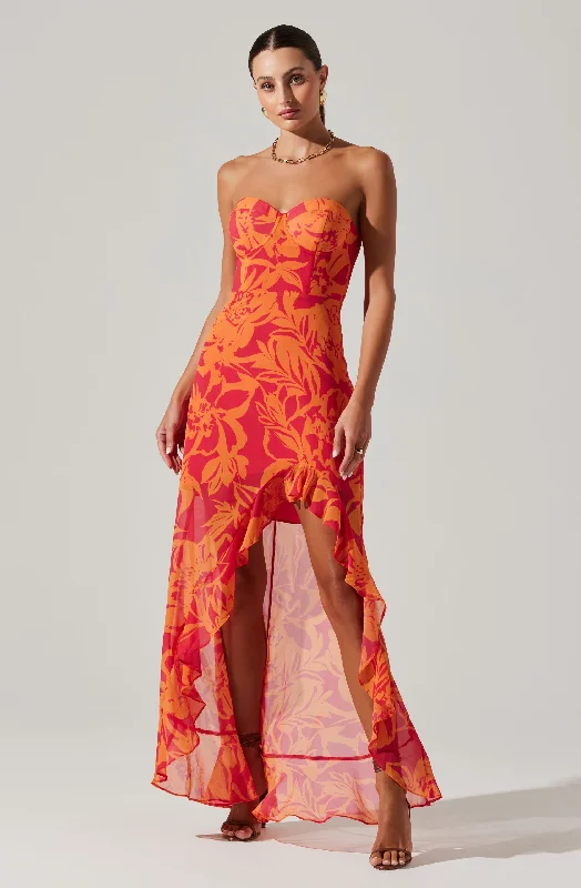 Can't Be Beat Anyssa Strapless Maxi Dress