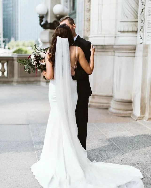 Value Deals Grace Loves Lace Pearly long veil