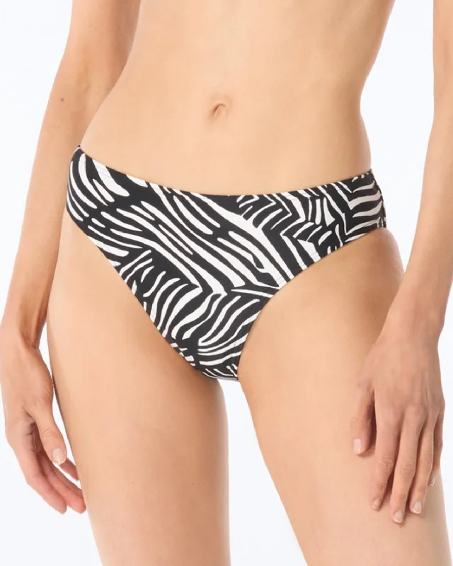 Super Bargain 2024 Michael by Michael Kors Patchwork Zebra Classic Bikini Bottom - Mm9q294