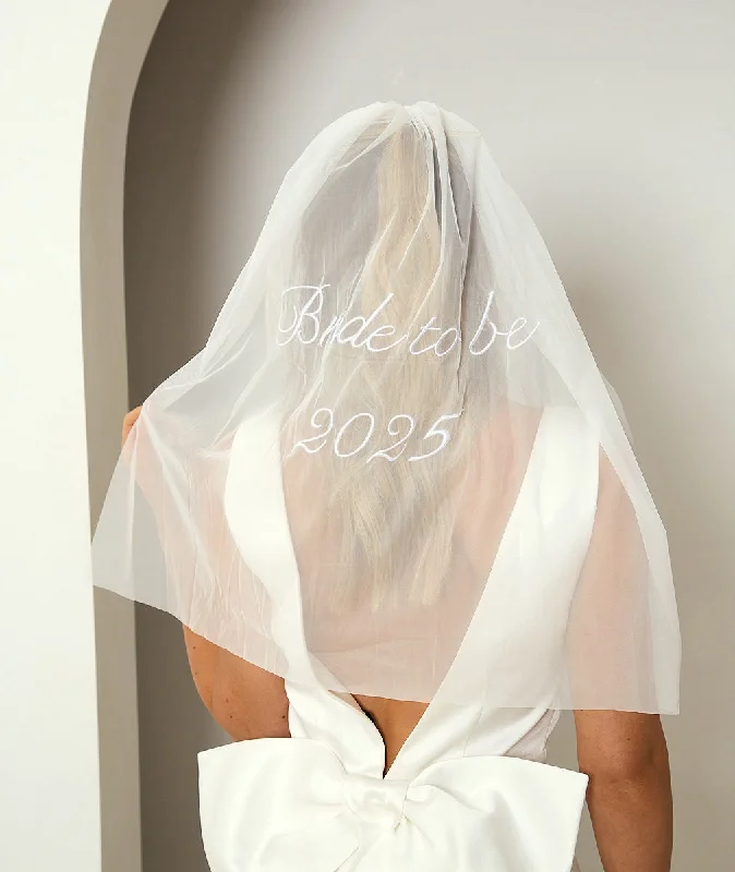 Factory Direct Sale Bride To Be 2025 Tulle Veil