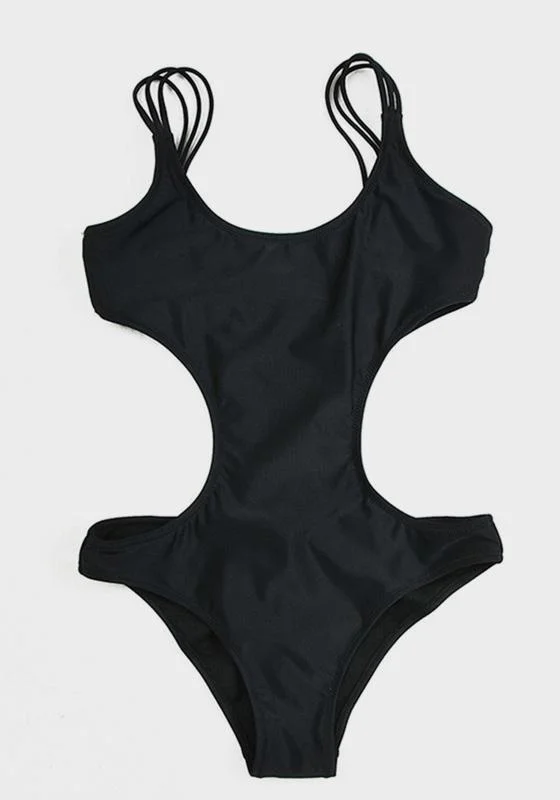 Midnight Sale Cedo Solid Color One Piece