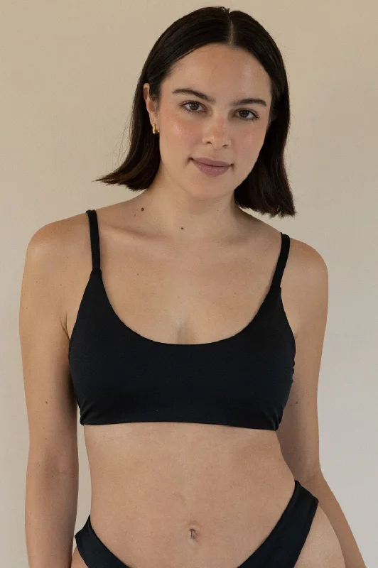 Crazy Deals The Bralette Top - Matte Black