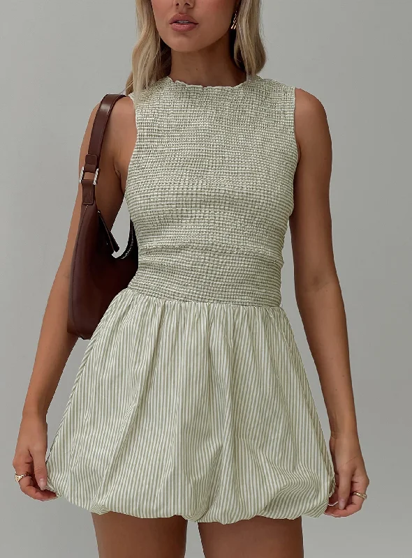 Mega Sale Narnie Mini Dress Sage