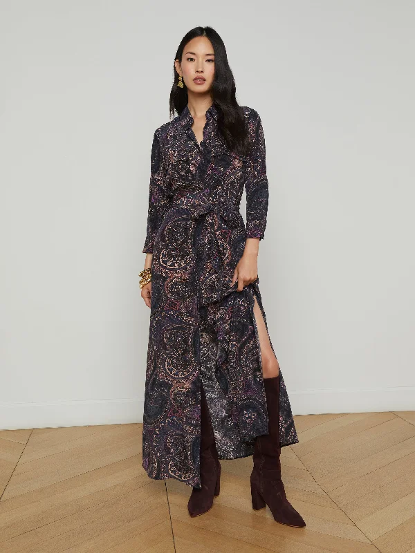 Limited Stock Cameron Silk Shirt Dress