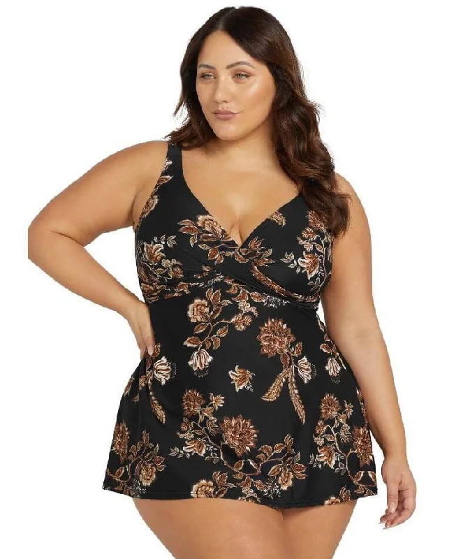 Instant Discount Artesands Chantique Delacroix Cross Over D-G Cup Swimdress - Black