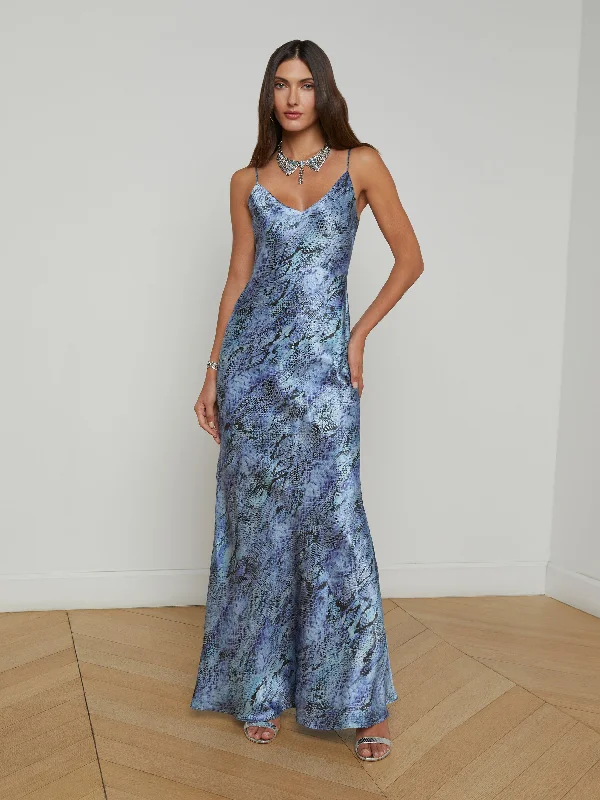 Incredible Offers Serita Silk Slip Dress