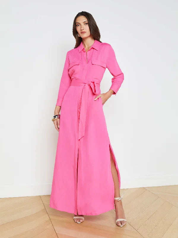 Amazing Deals Cameron Linen-Blend Shirt Dress