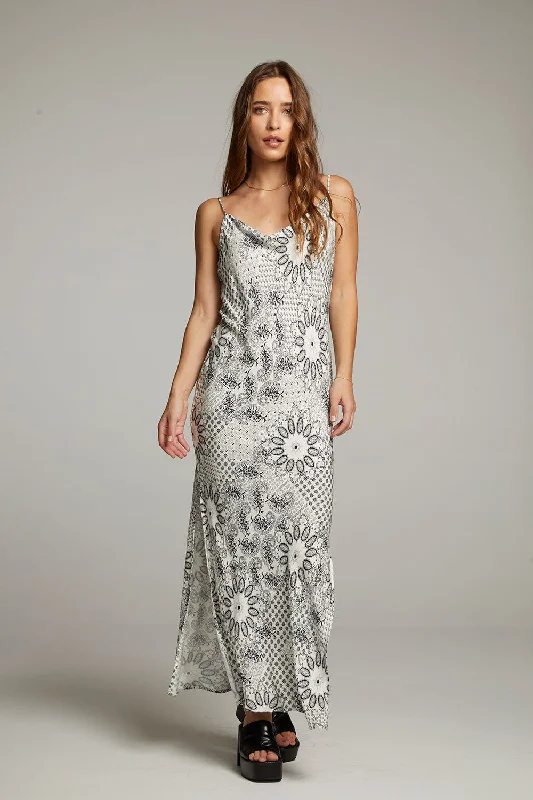 Stock Clearance Bleeker Paisley Bandana Slip Dress