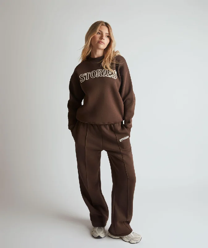 Exclusive Preview Stories Sweatpants - Espresso