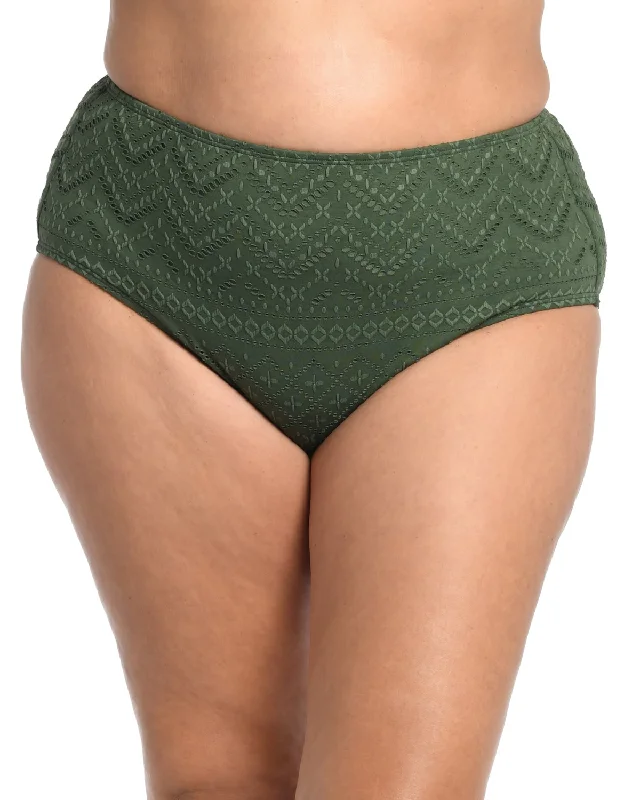 Mega Sale 2024 La Blanca Plus Size Saltwater Sands High Waist Bottom - Lb4bc98W
