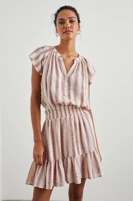 Flash Deals AUGUSTINE DRESS - CAMINO STRIPE