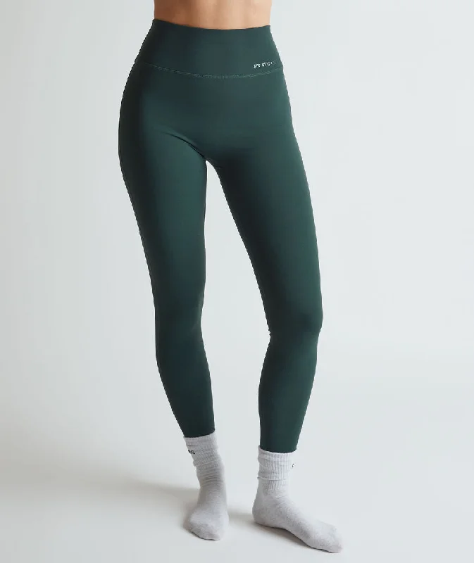 Buy Now Premium Branded Leggings - Forest Green
