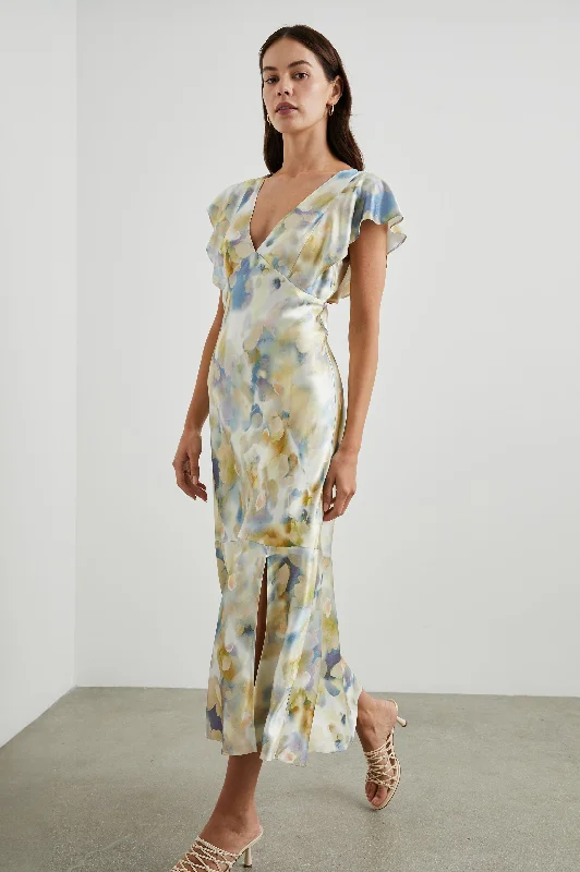 Doorbuster Deal DINA DRESS - DIFFUSED BLOSSOM