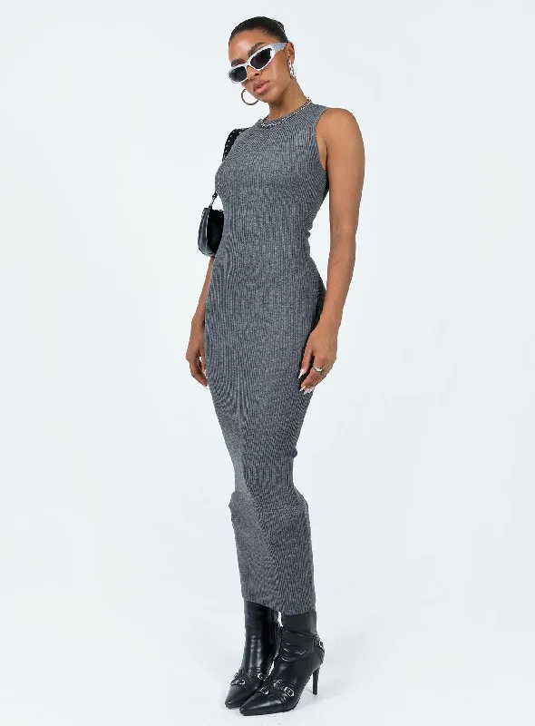 Blowout Deals Hyda Midi Dress Slate