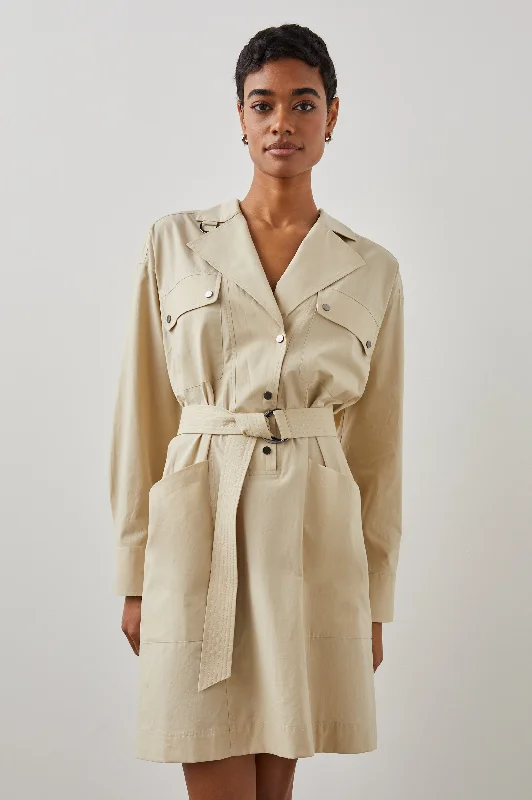 Hurry In NOOR DRESS - TIDAL FOAM